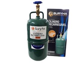 Tanque Cilindro Recolhedor E Transporte 2kg Suryha