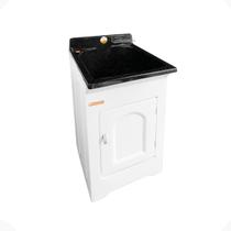 Tanque com Gabinete ABS e Esfregador em Fibra 32L Stilofibras 008