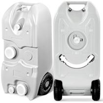 Tanque de água portátil SereneLife 40L RV com alça de metal