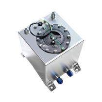 Tanque De Combustível Universal De Alumínio Prata 2.5/5/10/15/20 Galões Com Tampa E Sensor Espuma