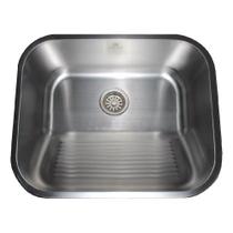 Tanque De Embutir Aço Inox 304 Escovado 26L 40x40x20cm