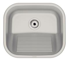 Tanque De Encaixe 40x35cm 19l Tramontina Hera Compact Inox 94404107