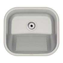 Tanque De Encaixe Inox Escovado 19L Embutir Hera Compact Tramontina 40x35cm