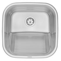 Tanque de Encaixe Tramontina Hera 23 L em Aço Inox Polido 40x40 Cm 94403407