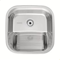 Tanque De Encaixe Tramontina Hera 23 Litros Aço Inox Polido 40x40 Cm 94403407