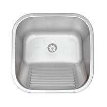 Tanque de Encaixe Tramontina Hera 25 L em Aço Inox Acetinado 40x40 cm Tanque de Encaixe Tramontina Hera 25 L em Aço Inox Acetinado 40x40 cm