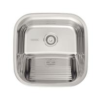 Tanque de Encaixe Tramontina Hera 25 L em Aço Inox Polido 40x40 cm Tanque de Encaixe Tramontina Hera 25 L em Aço Inox Polido 40x40 cm