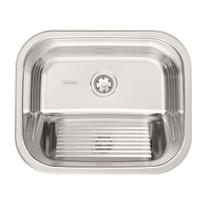 Tanque de Encaixe Tramontina Hera 34 L em Aço Inox Polido 50x40 cm Tanque de Encaixe Tramontina Hera 34 L em Aço Inox Polido 50x40 cm