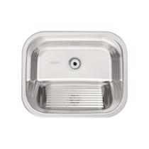 Tanque de Encaixe Tramontina Hera 34 L em Aço Inox Polido 50x40 cm Tanque de Encaixe Tramontina Hera 34 L em Aço Inox Polido 50x40 cm