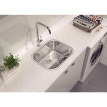 Tanque de Encaixe Tramontina Hera 34L em Aço Inox Polido 50x40cm (94400/407