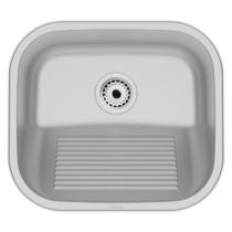 Tanque de Encaixe Tramontina Hera Compact 19 em Aço Inox Acetinado 40x35 cm