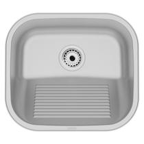 Tanque de Encaixe Tramontina Hera Compact 19 em Aço Inox Acetinado 40x35 cm
