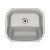 Tanque de Encaixe Tramontina Hera Compact 19 em Aço Inox Acetinado 40x35cm OUTLET