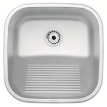 Tanque de Encaixe Tramontina Hera Compact 25L em Aço Inox Escovado 40x40 cm