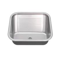 Tanque De Encaixe Viena Aco Inox 55x45x22cm - Levo