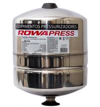 Tanque de Expansão Rowa 18L AÇO Inox - VERTICAL