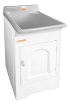 Tanque De Fibra Stillofibra 27 Litros Frontal - CINZA