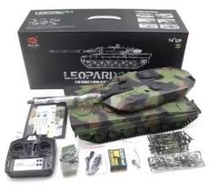 Tanque de Guerra 1:16 Heng Long Leopard 2A6 Camuflado Tanque de Guerra 1:16 Heng Long Leopard 2A6 Camuflado