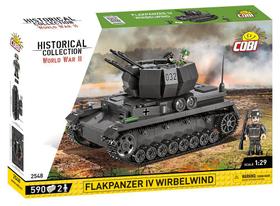 Tanque de Guerra Alemão Flakpanzer IV Wirbelwind - Blocos de Montar 590 Peças - World War II - COBI