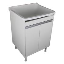 Tanque De Lavanderia Gabinete 100% MDF Com Sifão e Válvula