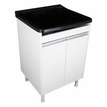 Tanque De Lavanderia Gabinete 100% MDF Com Sifão e Válvula Tanque De Lavanderia Gabinete 100% MDF Com Sifão e Válvula