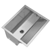Tanque de Lavar Roupa 68L Inox de Embutir Lavanderia G01 - Mpozenato Tanque de Lavar Roupa 68L Inox de Embutir Lavanderia G01 - Mpozenato