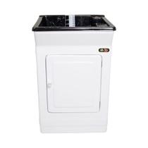 Tanque de Lavar Roupa Berlim 40L de Piso em Fibra Granitado Preto Fiberblu Tanque de Lavar Roupa Berlim 40L de Piso em Fibra Granitado Preto Fiberblu