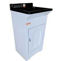 Tanque De Lavar Roupa em Fibra 20L Com Gabinete ABS Base para torneira de Mesa