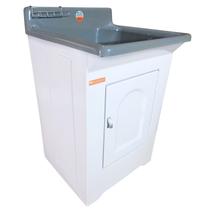 Tanque De Lavar Roupa Em Fibra 40L Com Gabinete ABS Base para torneira de Mesa