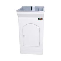 Tanque de Lavar Roupa Fiberblu Paris 20 Litros Granitado Cinza