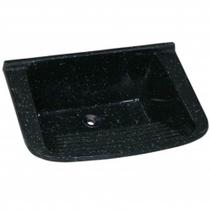 Tanque De Mármore Sintético Simples N3 Com 55x41cm Preto - 507808 -