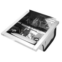 Tanque De Parede Reto Alto Brilho 23 Litros Docol 44x48x26 cm - DOCOL INOX