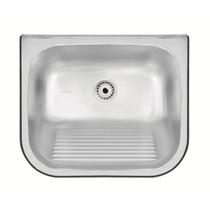 Tanque de Parede Tramontina Hera Wall 34 L em Aço Inox Escovado 50x40 cm Tanque de Parede Tramontina Hera Wall 34 L em Aço Inox Escovado 50x40 cm