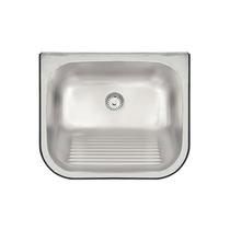 Tanque De Parede Tramontina Hera Wall 94401107 50X40 Aço Inox Acetinado + Sifão