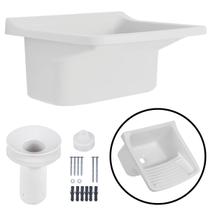 Tanque de Plástico 22L Para Lavanderia Branco Astra