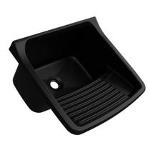 Tanque De Plastico lavatorio de roupas 40 Litros Preto Astra