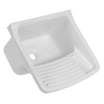 tanque de plastico + sifão 22L lavanderia/cozinha astra