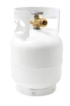 Tanque de propano Flame King YSN5LB 2,3 kg portátil branco Tanque de propano Flame King YSN5LB 2,3 kg portátil branco