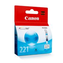 Tanque de tinta Canon CLI-221 Cyan compatível com MP980, MP560, MP620