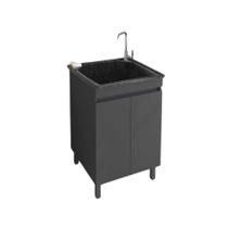 Tanque E Armario Lavanderia Piave 30 Litros - Chumbo - Gaam