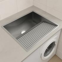 Tanque em aço Inox 50x45cm Cozix