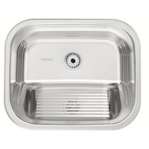 Tanque Encaixe Tramontina Hera 34L Inox 50x40cm Lavanderia