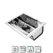 Tanque Franke 35L 63x51,5 Inox Alto Brilho Sobrepor