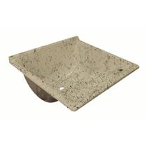 Tanque Granitado Alvenaria Pop Simples 60X57 39L Bege Irmãos Corso