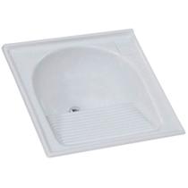 Tanque Granitado Sintético Simples N1 com 60x60cm Branco - 500307 - A.J.RORATO