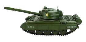 Tanque Guerra Verde 11.5x33x14cm Estilo Retrô - Vintage
