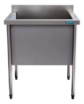 Tanque Industrial Em Aço Inox 60x60x85 Aço Rio