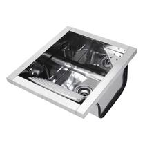 Tanque Inox 23 Litros Sobrepor Alto Brilho - Docol 44x51,5x26cm Tanque Inox 23 Litros Sobrepor Alto Brilho - Docol 44x51,5x26cm