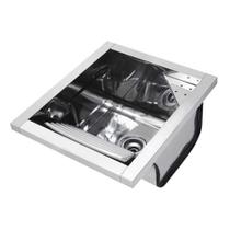 Tanque Inox 23 Litros Sobrepor Alto Brilho - Docol 44x51,5x26cm