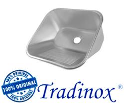 Tanque Inox 40x40x22 (AÇO 304) - TRADINOX (ORIGINAL)